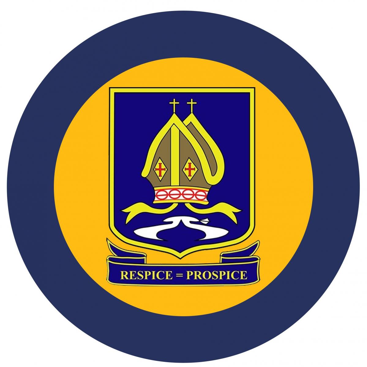 Blue Coat Church of England Academy School Badge.