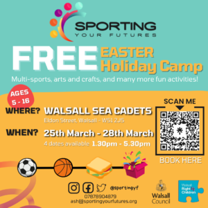 FREE Easter HAF holiday camp with Sporting Your Futures