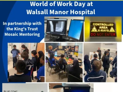 Pictures from visit to Manor Hospital. King's Trust.