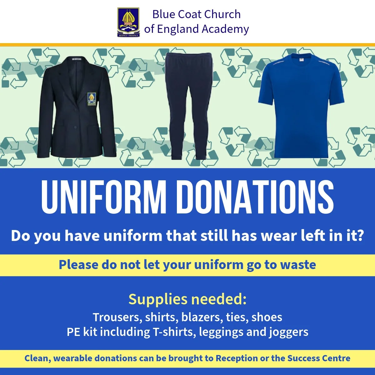 Uniform Donations